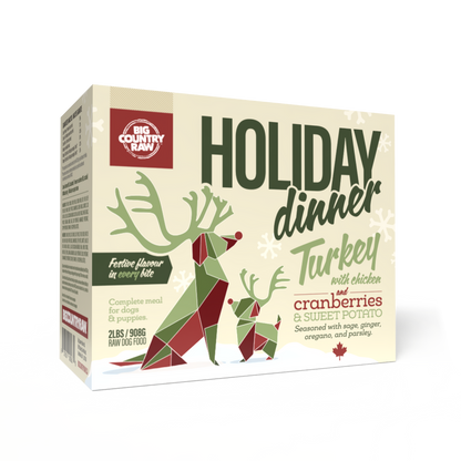 Big Country Raw🍁Holiday Dinner 2lb
