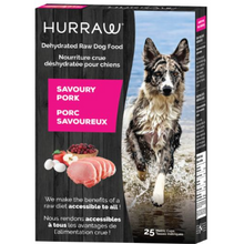 Hurraw🍁 Pork Dehydrated Raw Dog Food - 25 Cups
