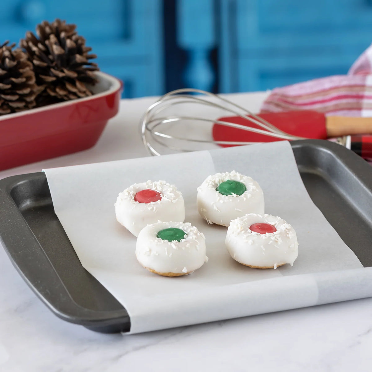 Mini Thumbprint Cookie 🍁 Bosco & Roxy's Christmas