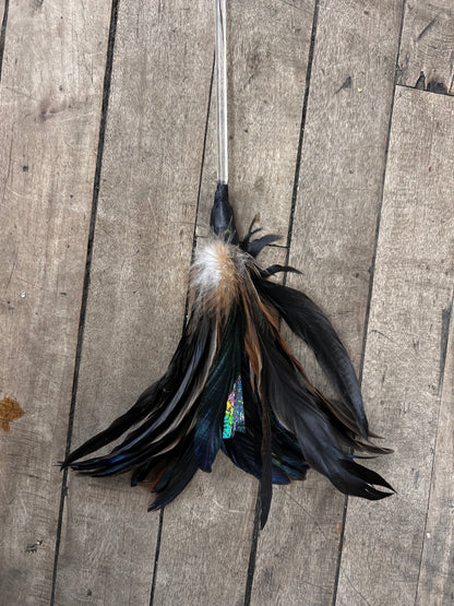 Precious Pawz 🍁Feather Teaser Mylar Wand