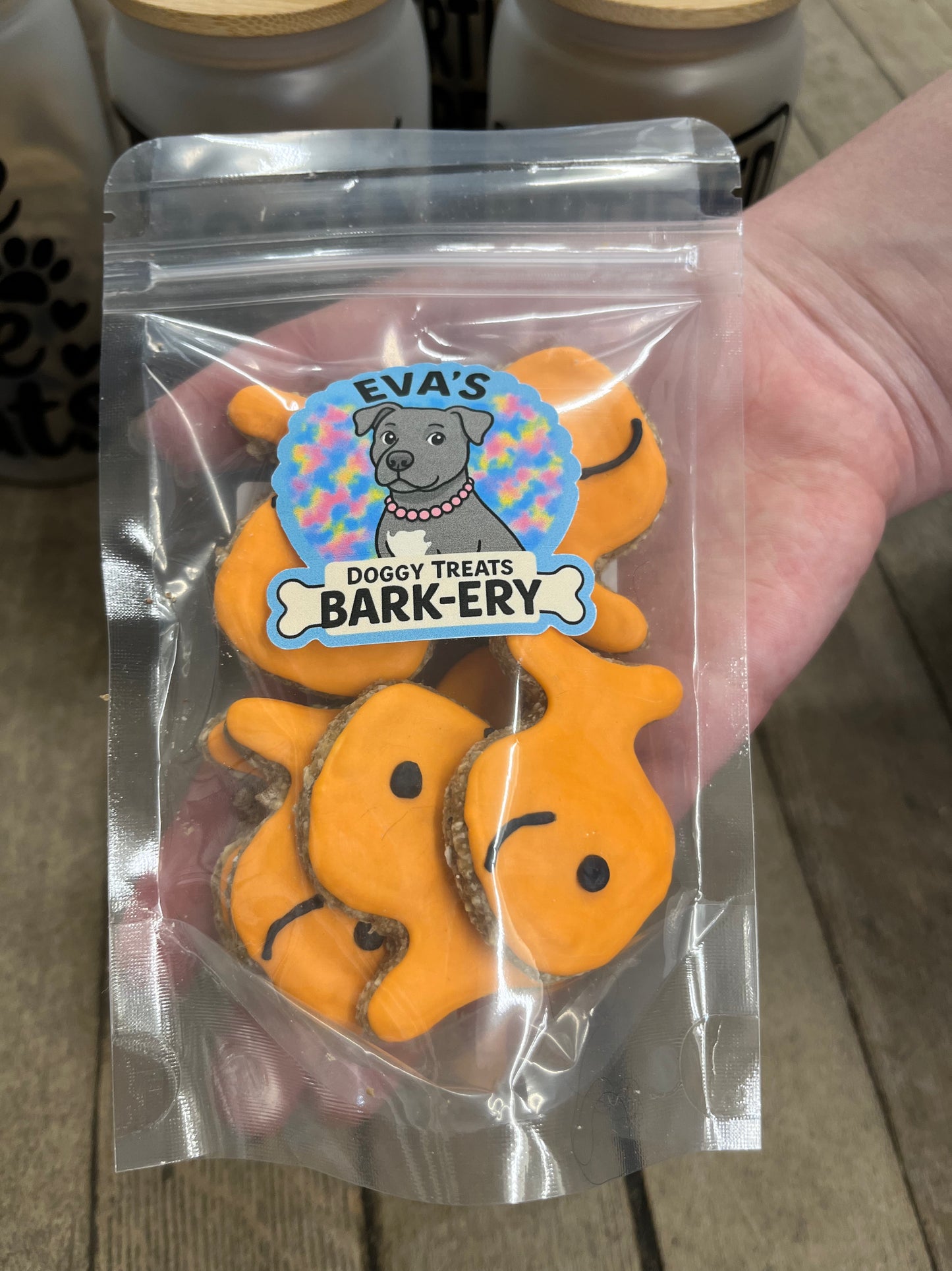 Gold Fish 8 Cookie Bag🍁 Eva's Doggy Barkery