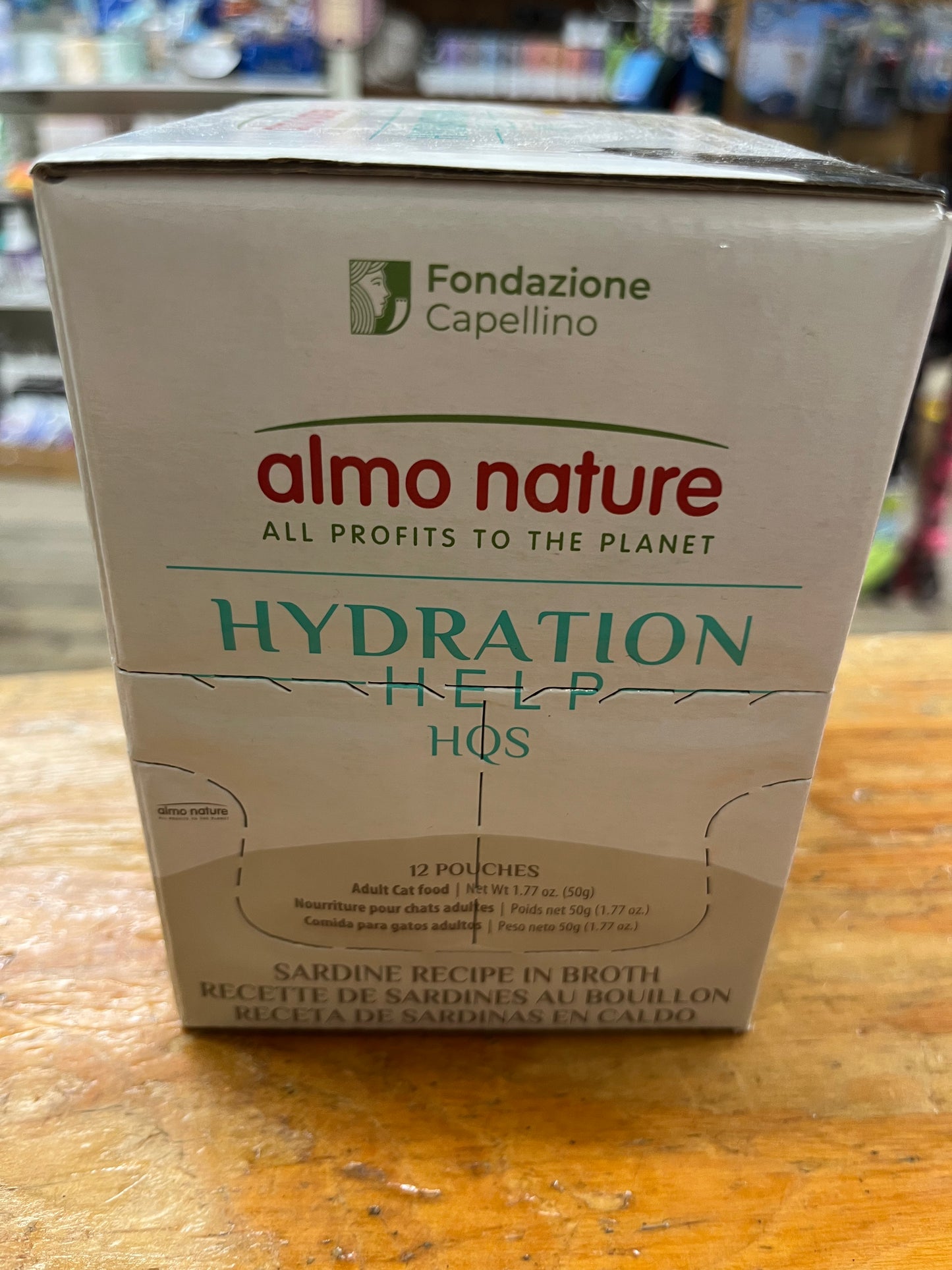 Almo Nature Hydration Help HQS Sardine Recipe for Cats