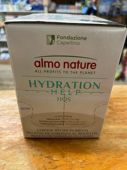 Almo Nature Hydration Help HQS Sardine Recipe for Cats
