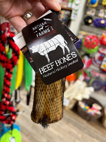 Artisan Farms 🍁Netted 5"-6" Smoked Marrow Bone Single