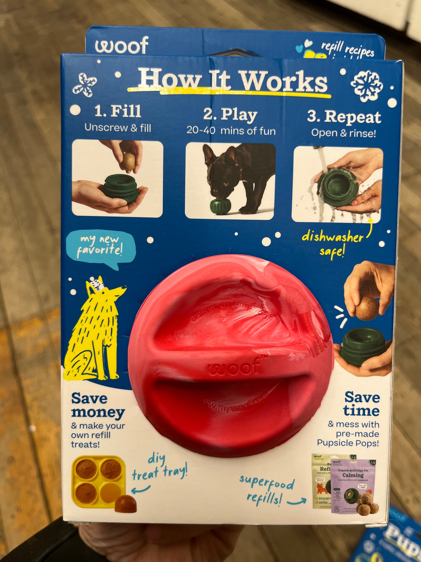 Woof Pupsicle Holiday