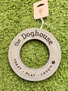 The Doghouse 🍁 Leather & Wool Ring