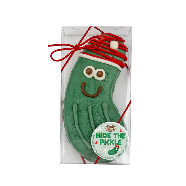 Bosco & Roxy's 🍁Find Me Christmas Pickle Dog Cookie