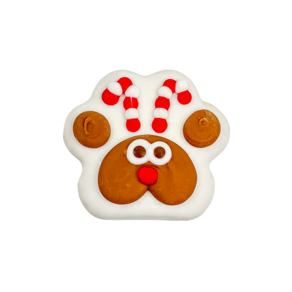 Bosco & Roxy's The Paw-some Pair Santa & Rudolph Dog Cookie