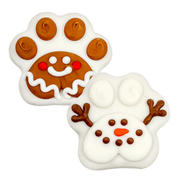 Bosco & Roxy's Christmas Paws Icy & Gingy Dog Cookie