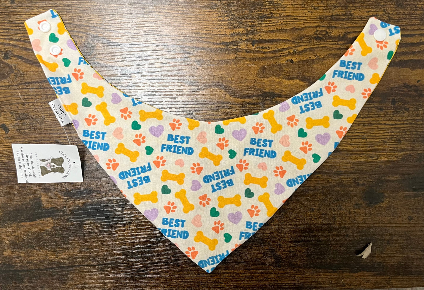 Colly's Creation 🍁 Best Friend Reversible Bandana