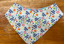 Colly's Creation 🍁Beach Dog & Watermelon Reversible Bandanna