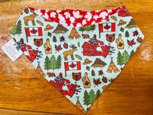 Colly's Creation 🍁Maple Leaf & Canadiana Reversible Bandanna