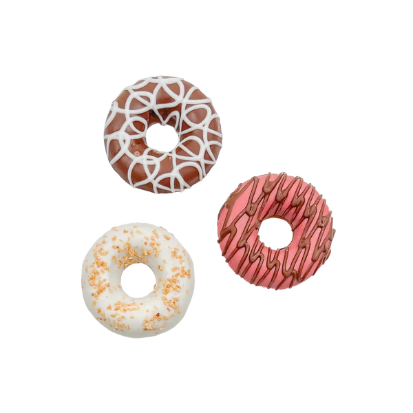 Bosco & Roxy's🍁 3D Medium Vanilla Donuts | Woof it Down