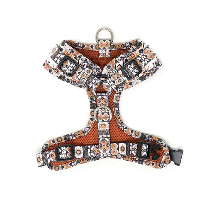 Bcuddly Tan Aztec Control Dog Harness