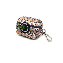 BCuddly Tan Aztec Poop Bag Holder