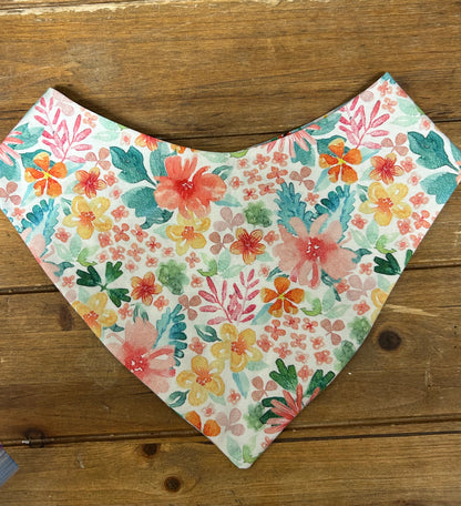 Colly's Creation 🍁 Flowers & Ladybugs Reversible Bandana