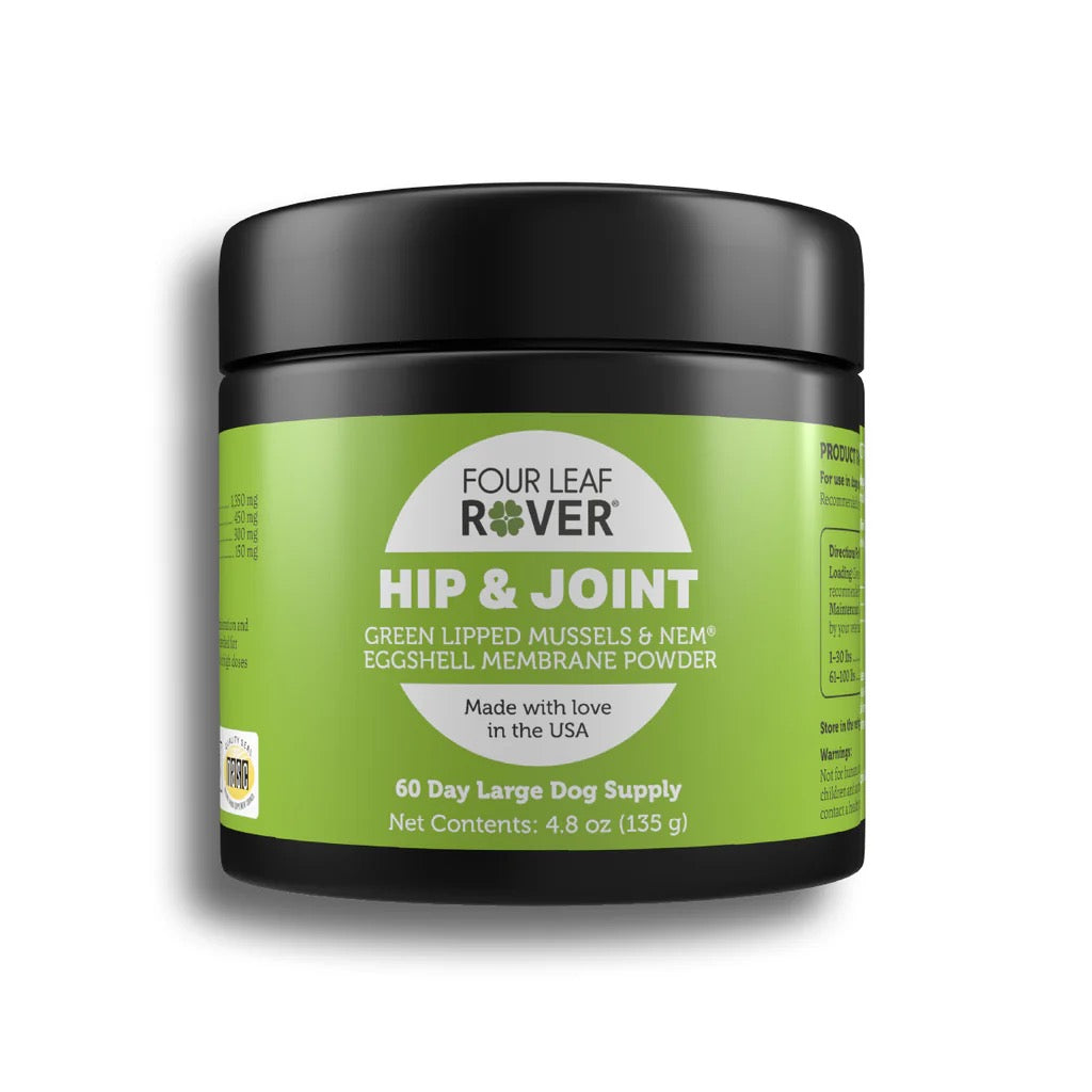 Four Leaf Rover Hip & Joint Green Lipped Mussels & NEM Eggshell Membrane