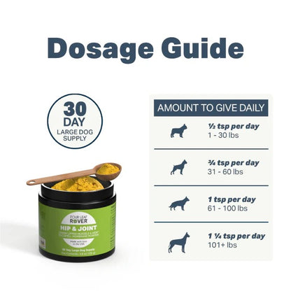 Four Leaf Rover Hip & Joint Green Lipped Mussels & NEM Eggshell Membrane