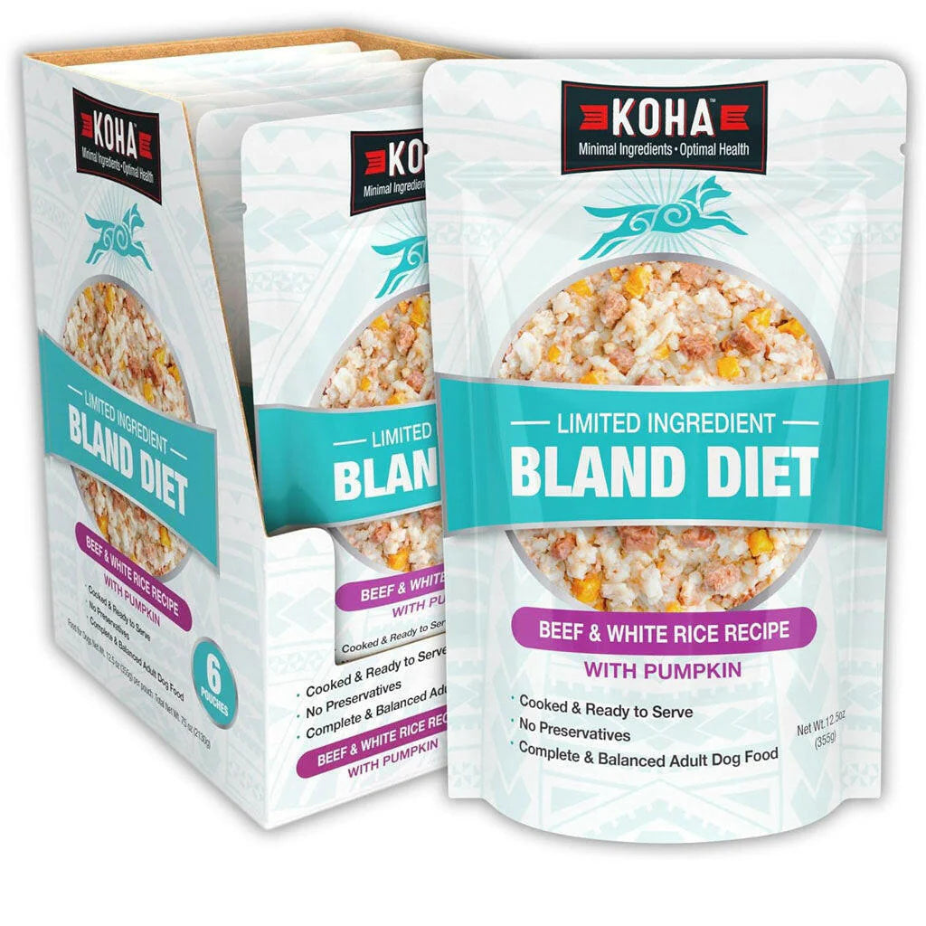 KOHA Bland Diet Beef & White Rice 12.5oz