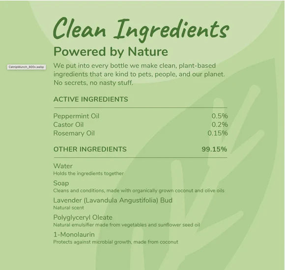 Kin & Kind Outdoor Shield Spray - Lemongrass (Cat Safe) 12oz