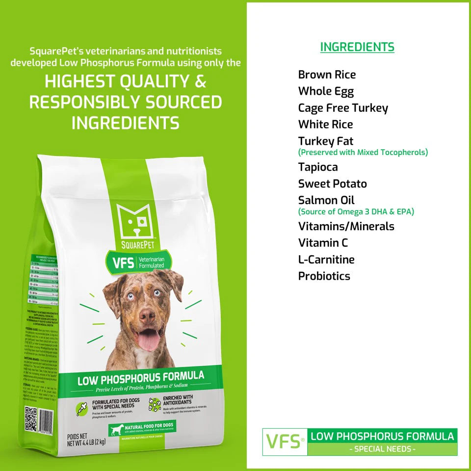Square Pet Low Phospherous Dog Food