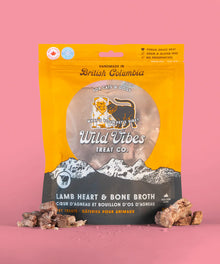 Wild Vibes Treat Co. Lamb Heart & Bone Broth 80g
