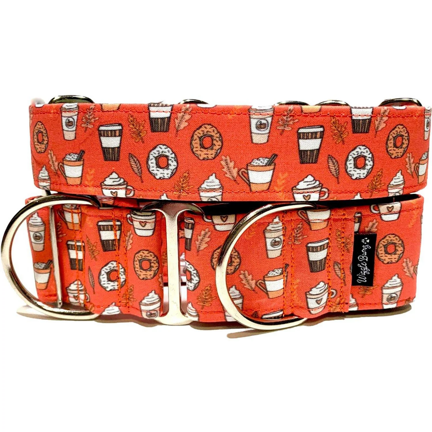 Wiggle Bumz 🍁 Latte Spice & Everything Nice Martingale Dog Collar