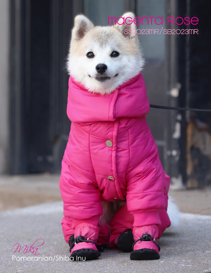 Pretty Paw 🍁Expedition Snowsuit Magenta Rose