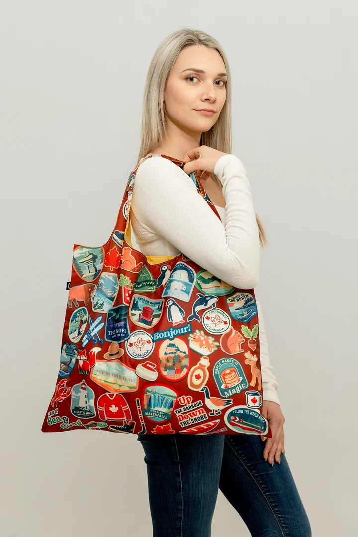 Maple Trail Foldable Tote🍁Uptown Sox Ltd.