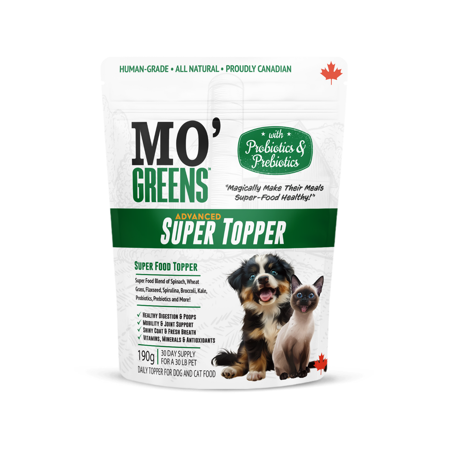 Mo Greens Super Food Topper 190g