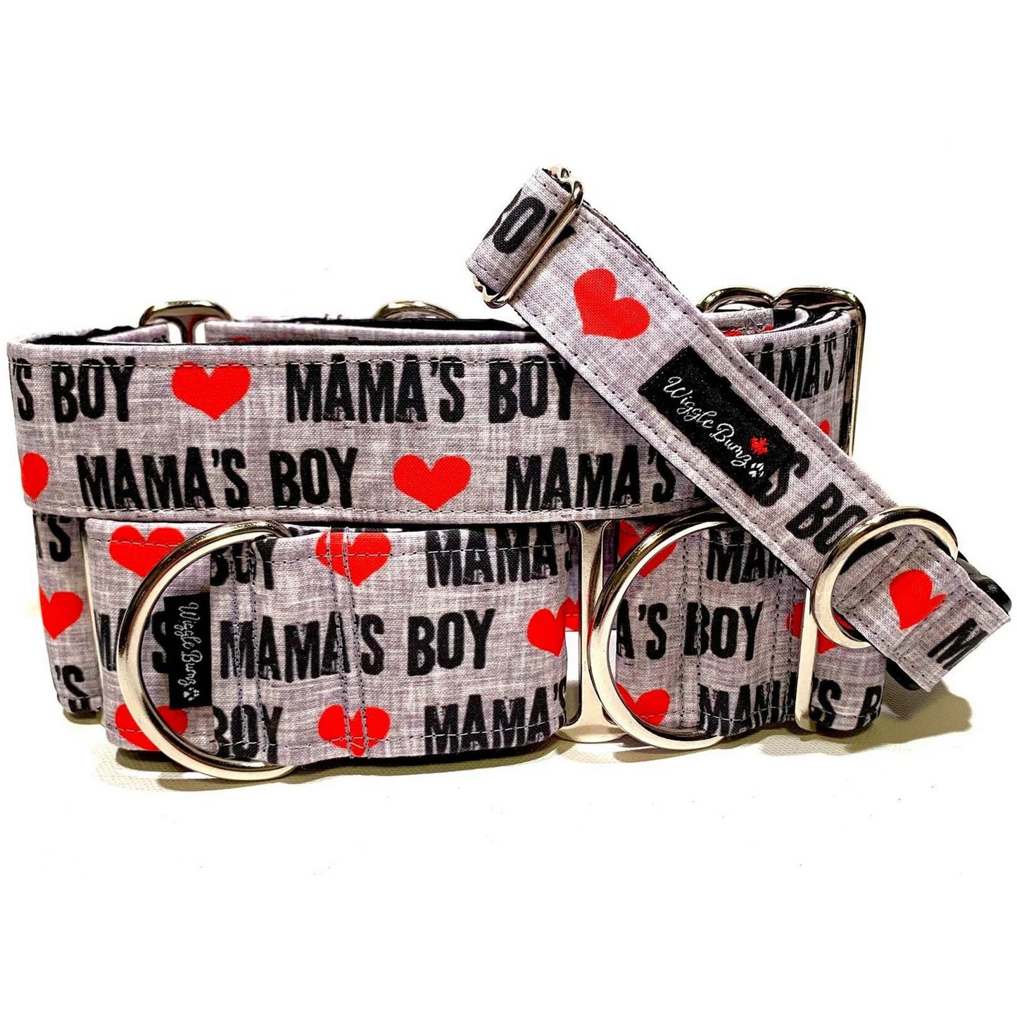 Wiggle Bumz 🍁Mama's Boy Clip Collar