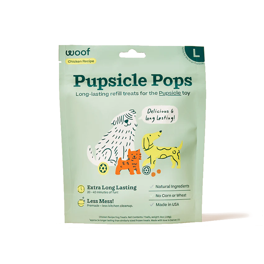 Woof Beef Pupsicle Refill Pops