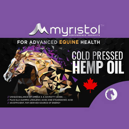 Myristol 🍁Performance Products Cold Pressed Hemp Oil for Horses 4L