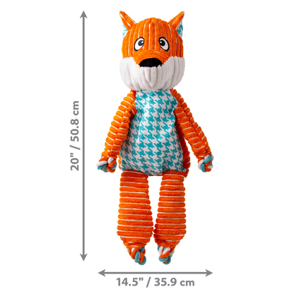 KONG Floppy Knots JUMBO Fox