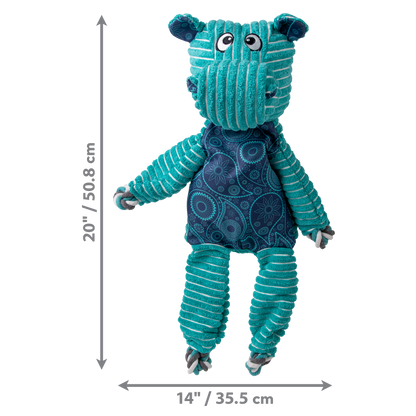 KONG Floppy Knots JUMBO Hippo