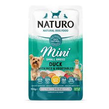 Naturo Canine Mini Duck and Rice with Veg 150g