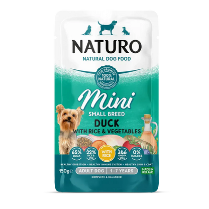 Naturo Canine Mini Duck and Rice with Veg 150g