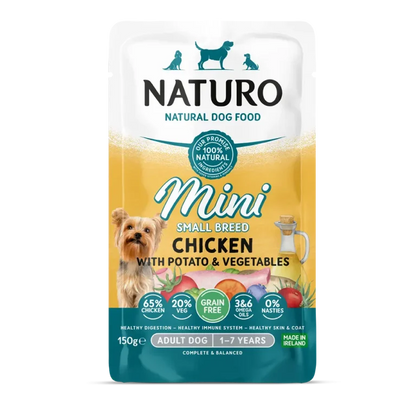 Naturo Canine Mini Grain Free Chicken 150g