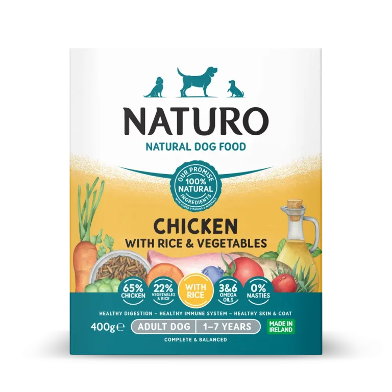 Naturo Canine Light Chicken & Veg with Rice 400g