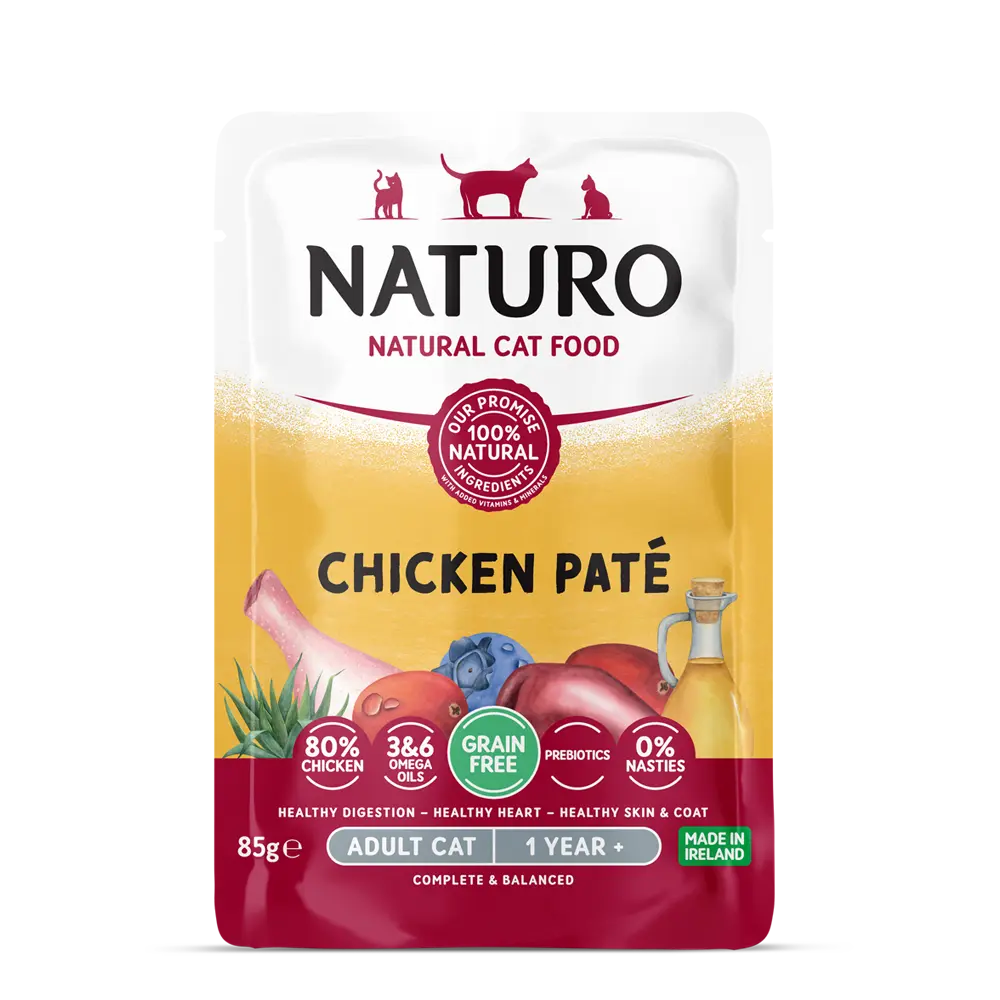 Naturo Cat Chicken Pate Pouch 85g