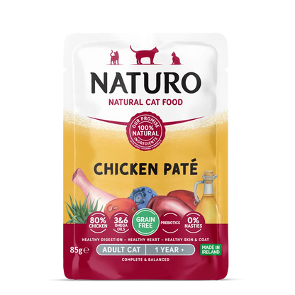 Naturo Cat Chicken Pate Pouch 85g