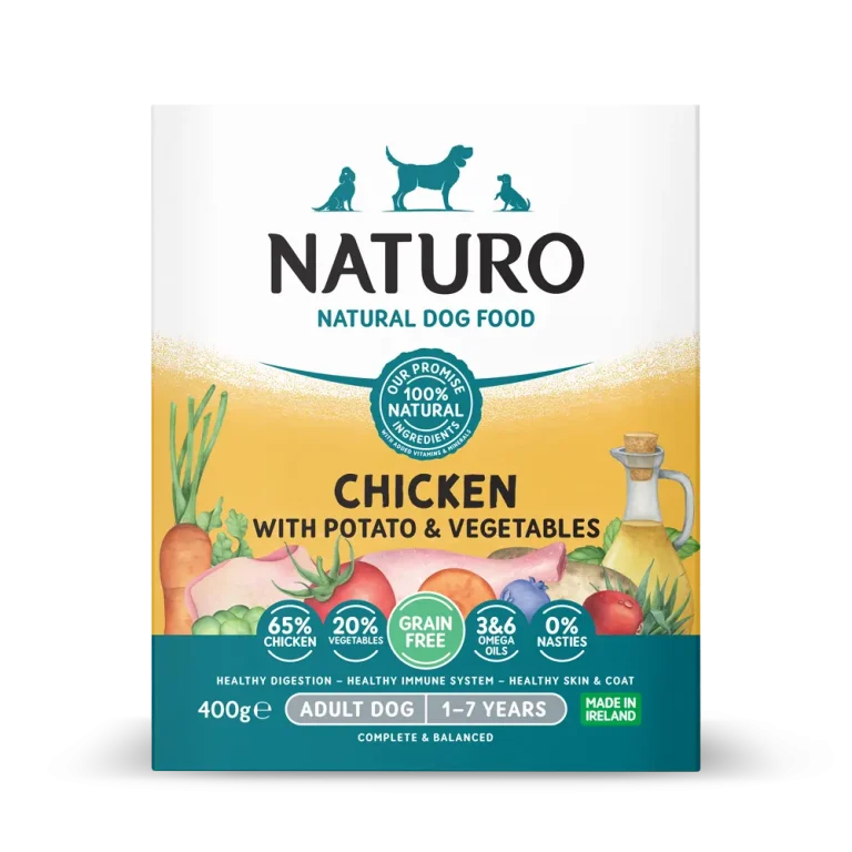 Naturo Canine Grain Free Chicken & Potato with Veg 400g