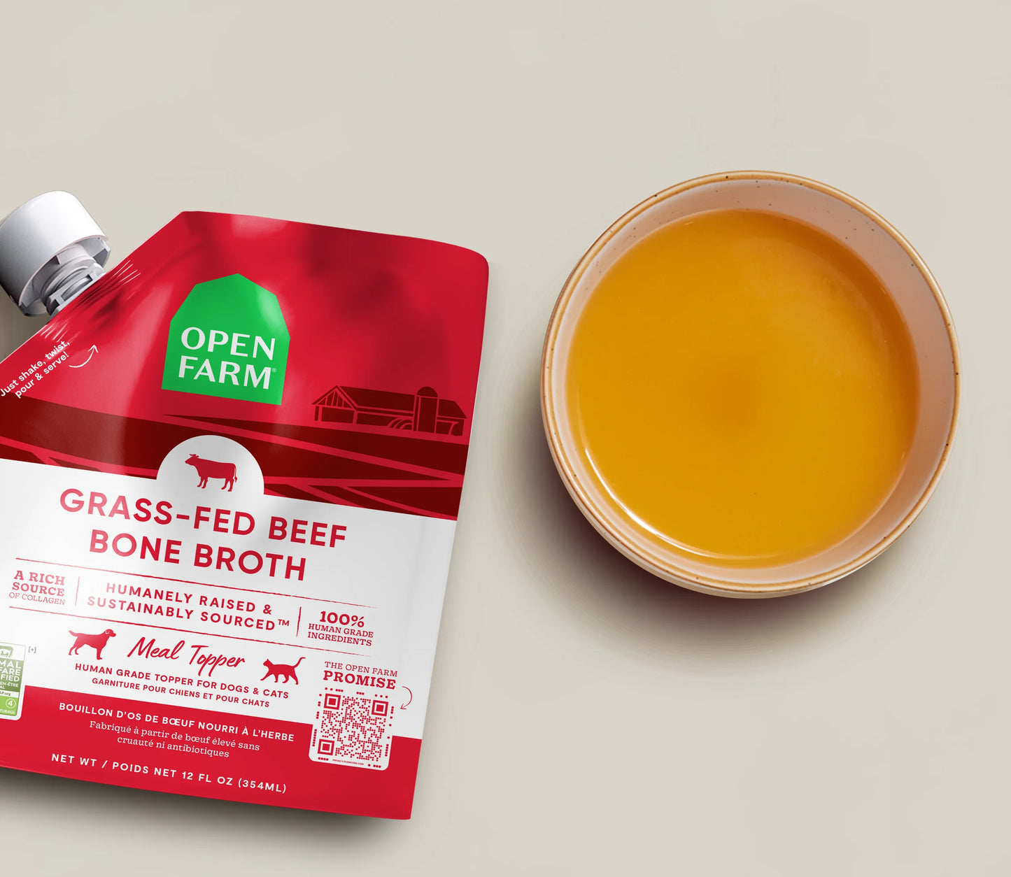 Open Farm Beef Bone Broth