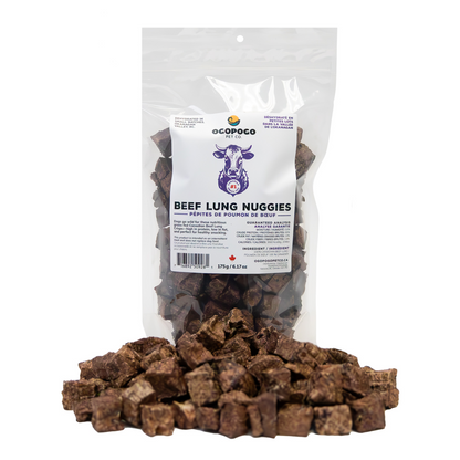 Ogopogo Pet Co. Beef Lung Nuggies