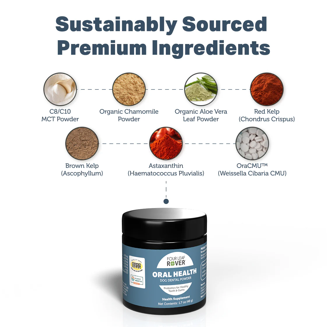 Four Leaf Rover Oral Health 48g