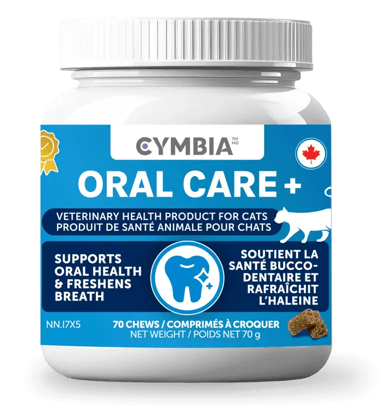 Cymbia🍁Oral Care+ Dental Cat Supplement - 70 Chews