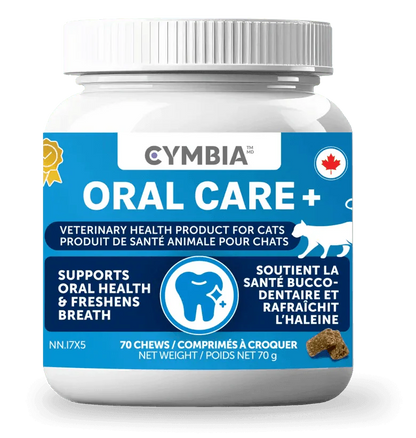 Cymbia🍁Oral Care+ Dental Cat Supplement - 70 Chews