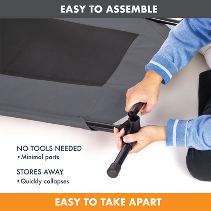 K&H Charcoal Original Pet Cot