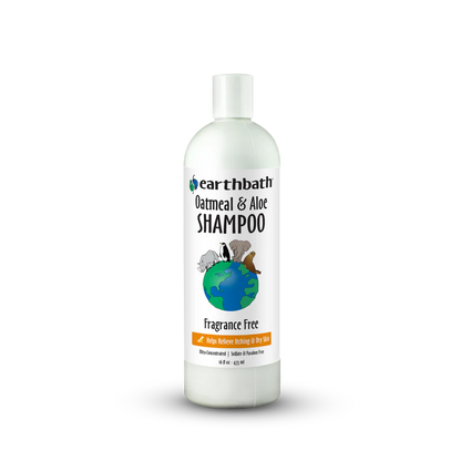 Earthbath Oat & Aloe Fragrance Free  Shampoo 16oz