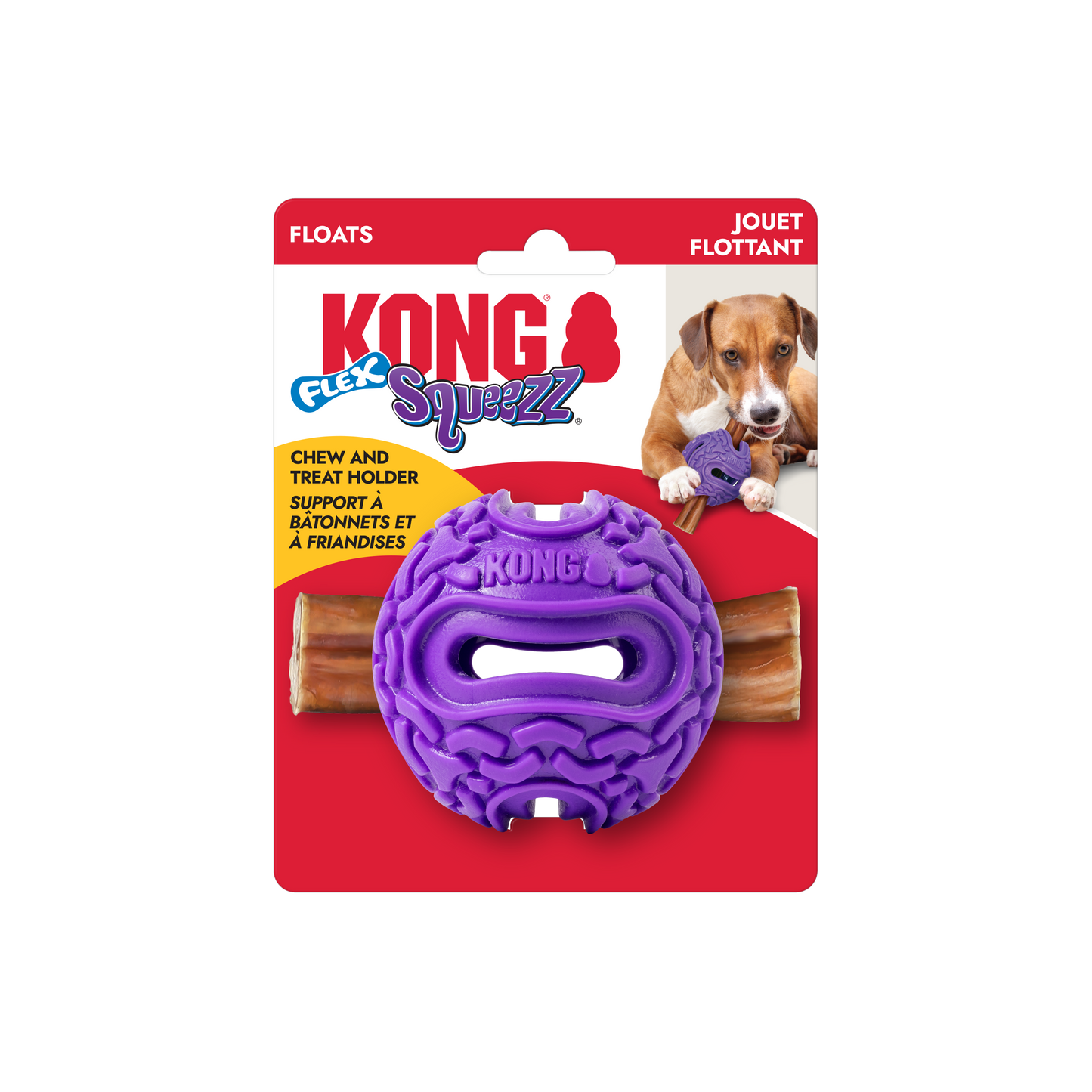 KONG Squeezz Flex Ball